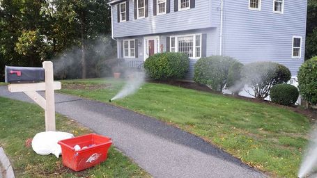 Residential Irrigation in West Boxford, MA.